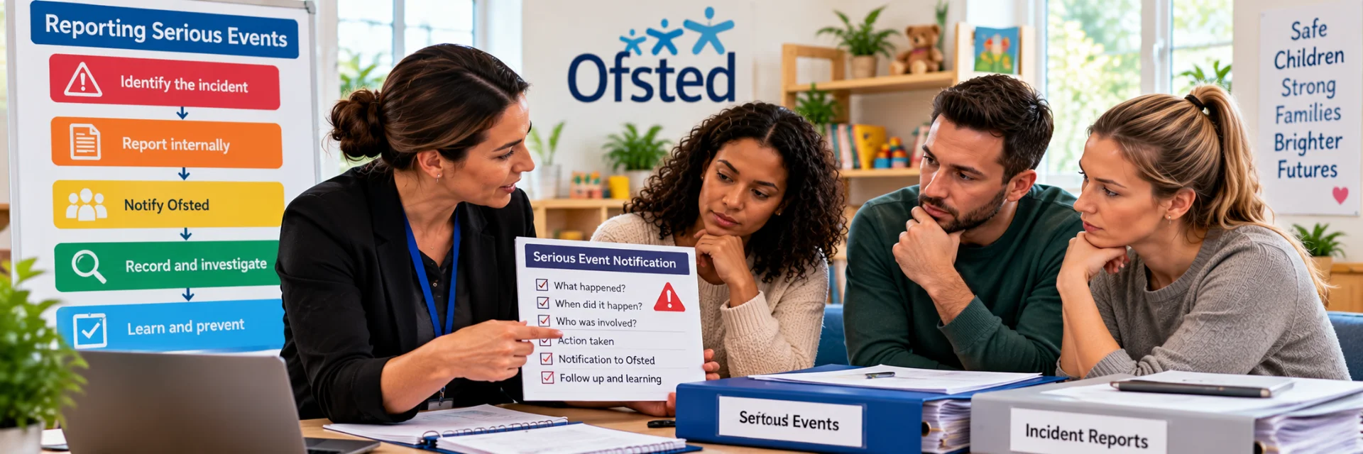 Ofsted Notifications and Reporting Serious Events - Residential Family Centres